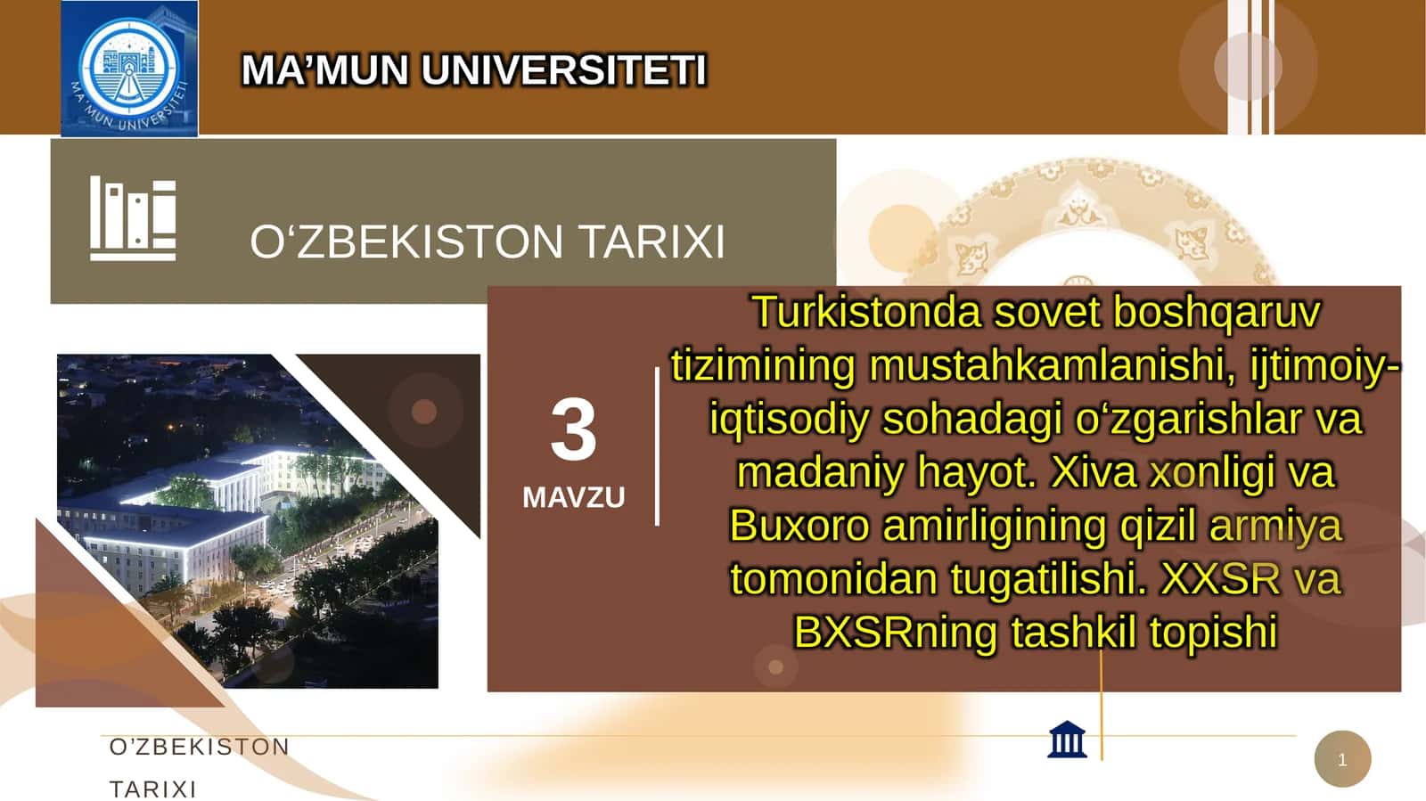 Sovetlar kelgusidamahalliy vatanparvar kuchlarning Turkiston Muxtoriyatiga o‘xshagan xalq hokimiyati boshqaruvini yangidan qayta tiklashiga izn bermaslik uchun sovet hokimiyatchiligiga milliy, mahalliy shakl-shamoyil berishni o‘z oldilariga maqsad qilib qo‘ydilar