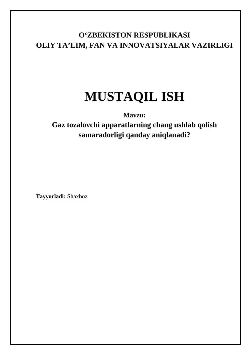 Chang yig'ish samaradorligini baholash usullari