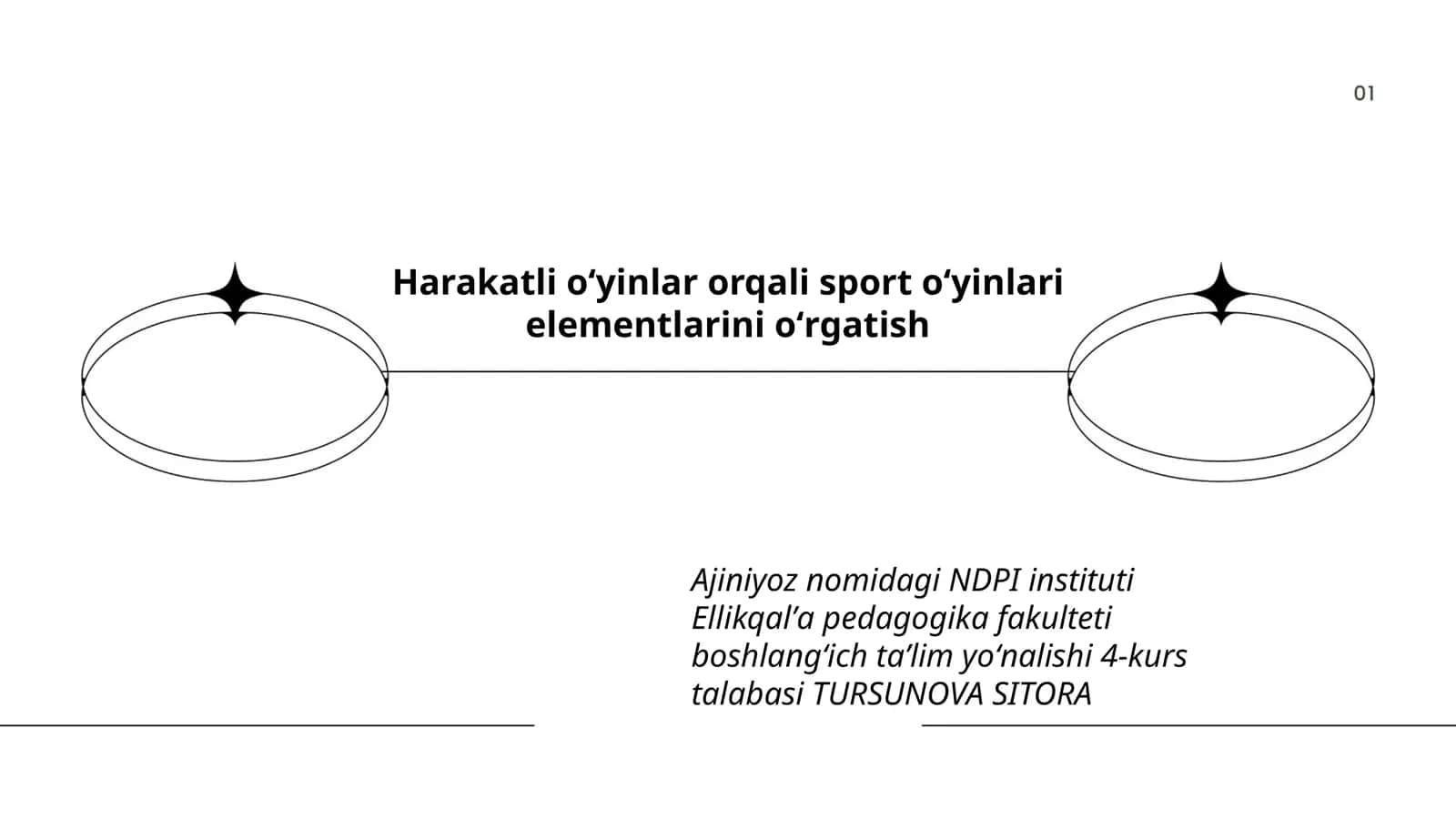 Sport oʻyinlari elementlarini oʻrgatish