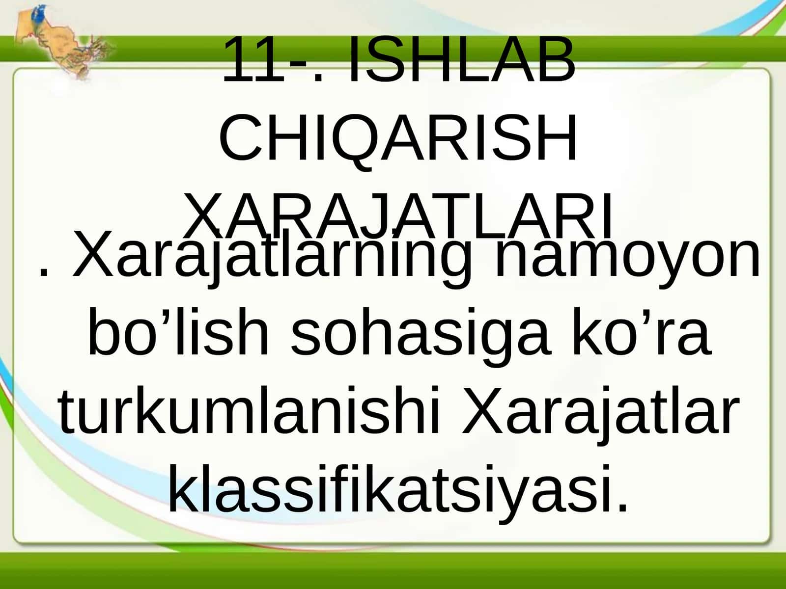 Ishlab chiqarish xarajatlari