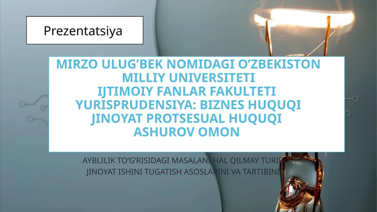 Jpk 84-modda. Ayblilikni hal qilmasdan ishni tugatish asoslari Ayblilik toʻgʻrisidagi masalani hal qilmay turib jinoyat ishini tugatish uchun asoslar (Oʻzbekiston Respublikasi Jinoyat-protsessual kodeksi)