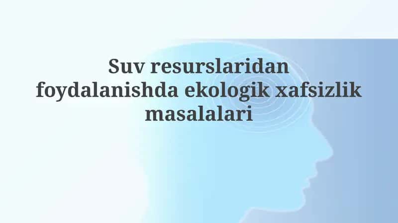 Ekologik Xavfsizlik