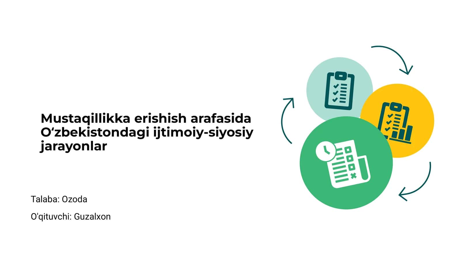 Mustaqillikka erishish arafasida Oʻzbekistondagi ijtimoiy-siyosiy jarayonlar