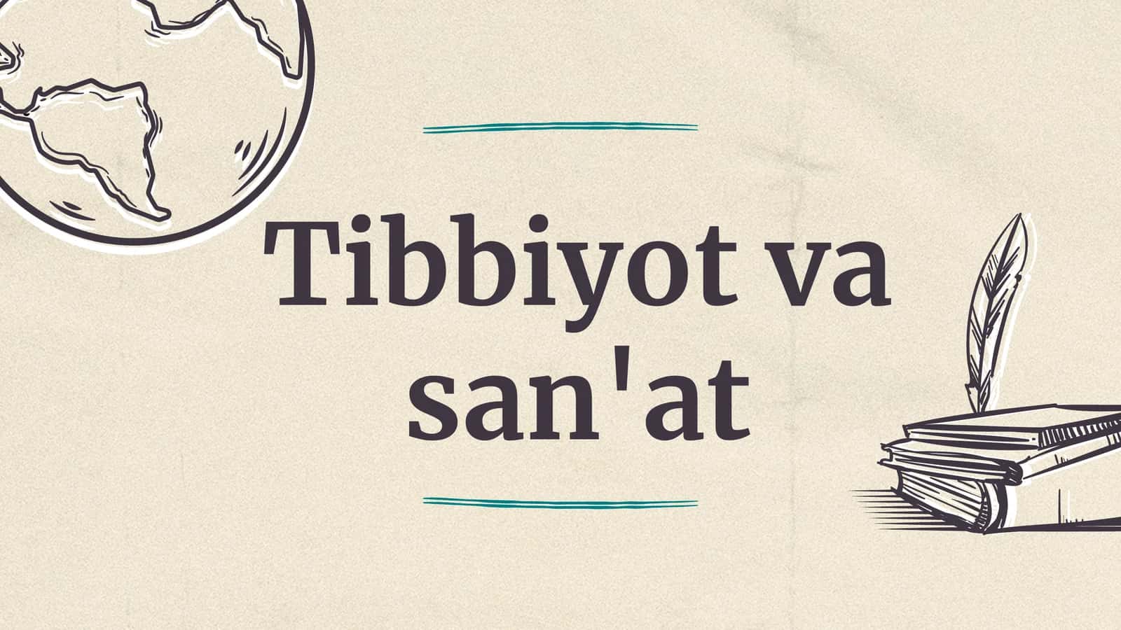 Tibbiyot va san'at
