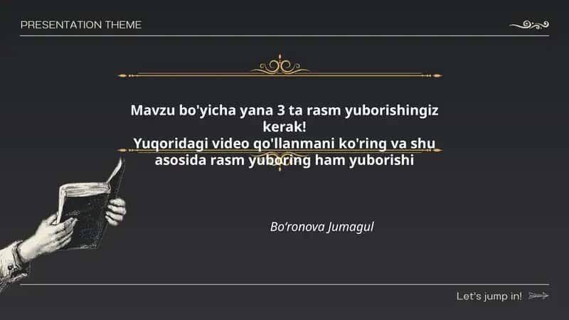 Videodagi Rasm Yuborish