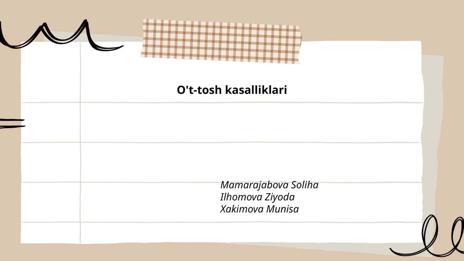O't-tosh kasalliklari