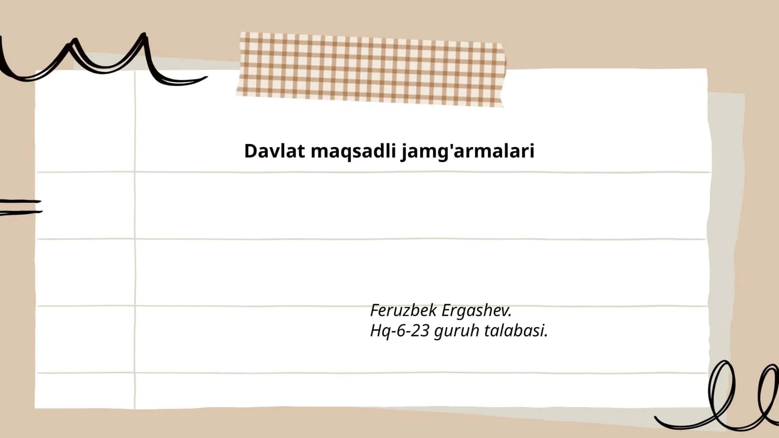Davlat maqsadli jamg'armalari