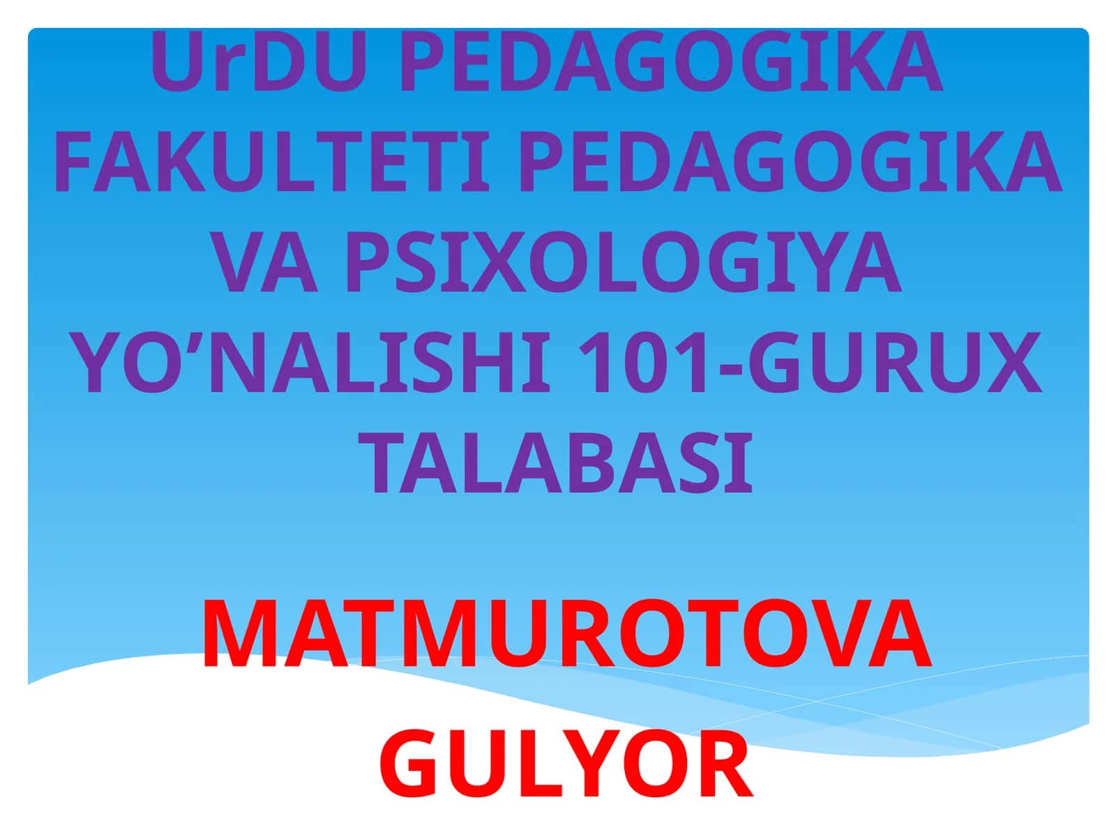 MARKAZIY ASAB TIZIMI TURLI QISMLARINING FUNKSIONAL ΑΧΑΜΙΥΑΤΙ
