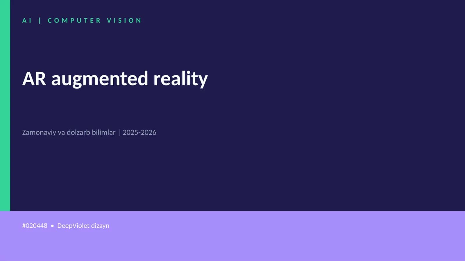 AR augmented reality