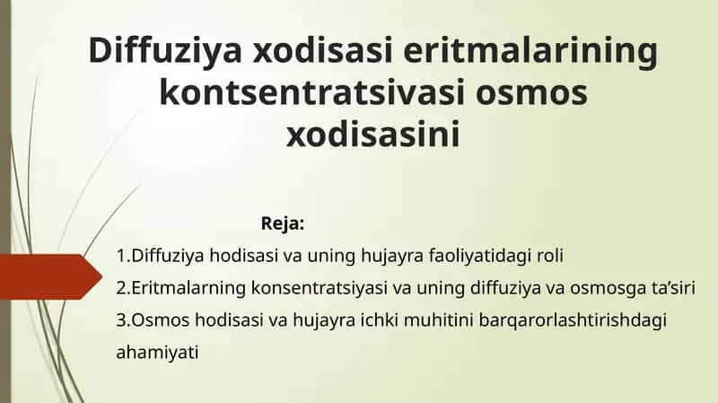 Hujayra hayotiy faoliyatini davom ettirishi