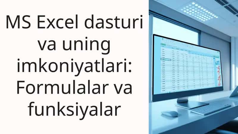 MS Excel dasturi