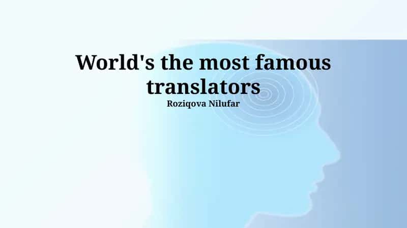 Pioneering Figures in Translation