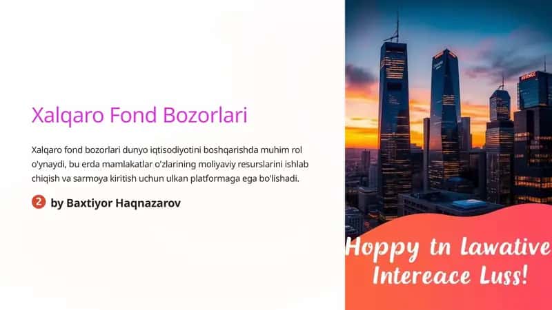 Xalqaro Fond Bozorlari