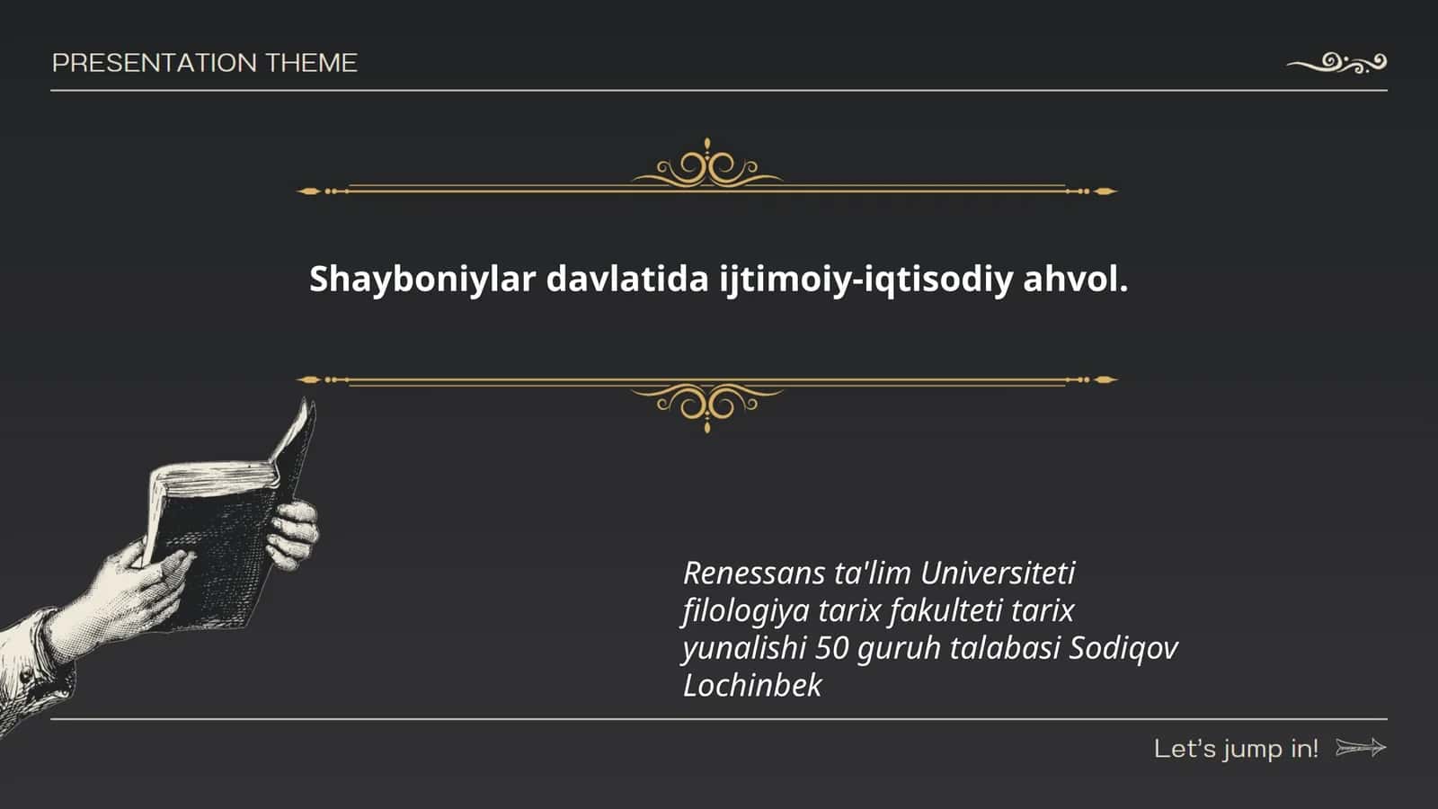 Shayboniylar davlatida ijtimoiy-iqtisodiy ahvol