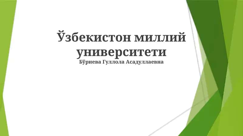 Ta'sir dasturlari O'zbekistondagi ijtimoiy muammolarni tadqiqot