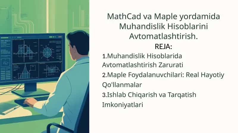 Muhandislik Hisoblarini Avtomatlashtirish