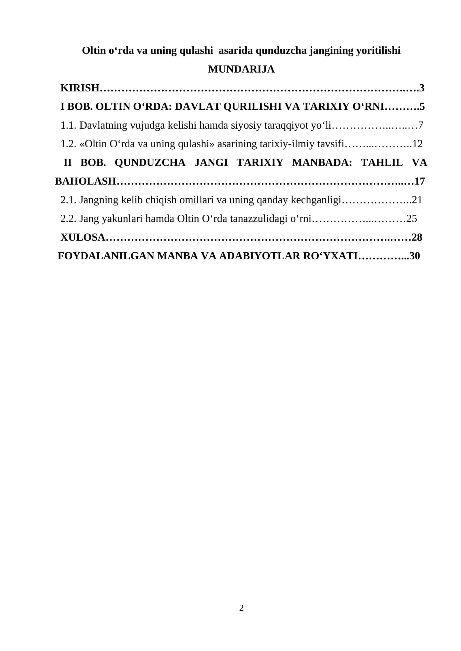 Oltin O'rda va uning qulashi asarida qunduzcha jangining yoritilishi