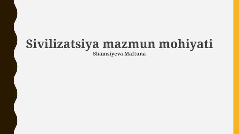 Tamaddun: Ta'riflar, Asoslar va Xususiyatlar