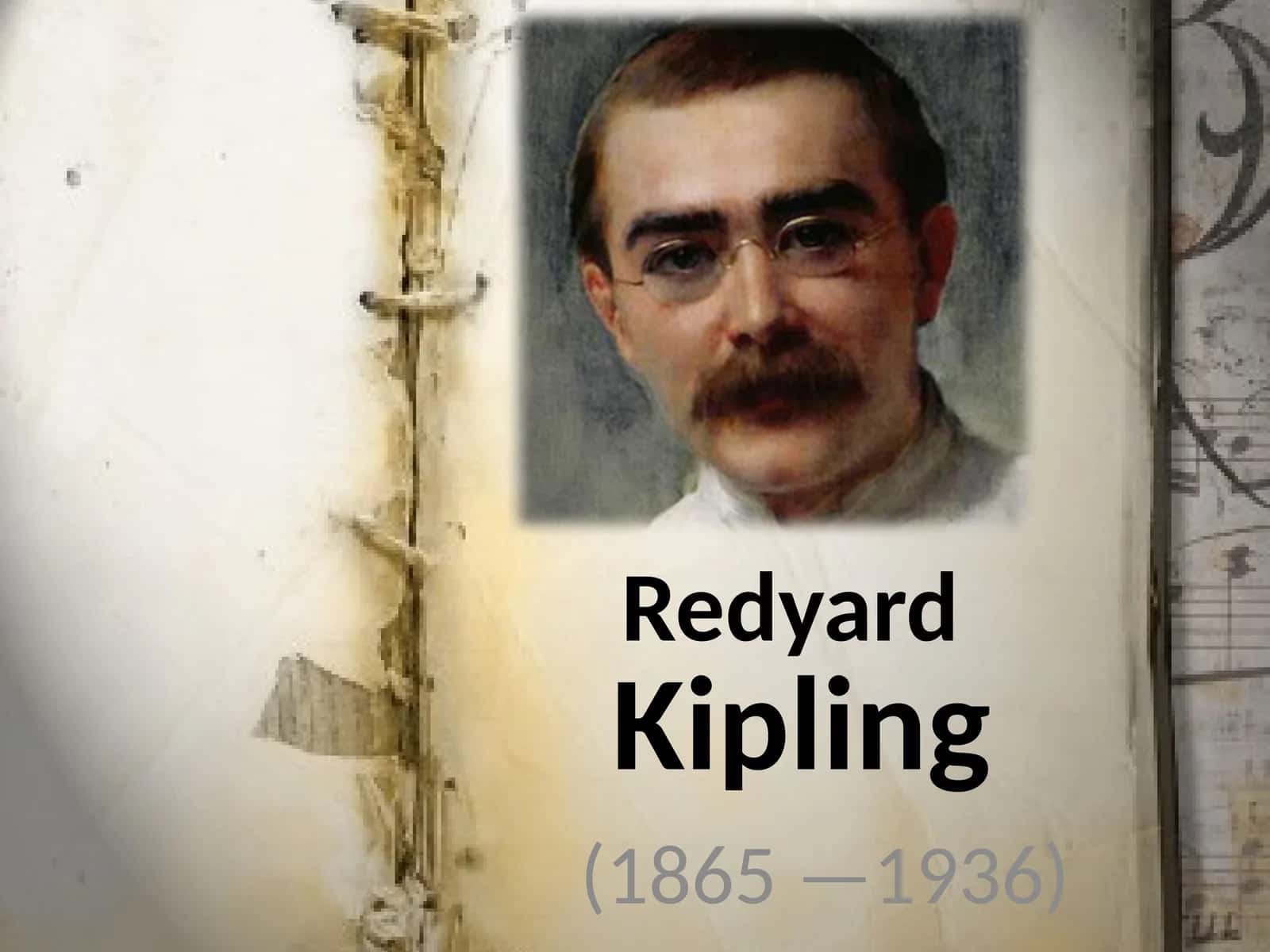 Redyard KIpling hayoti va ijodi (slayd)