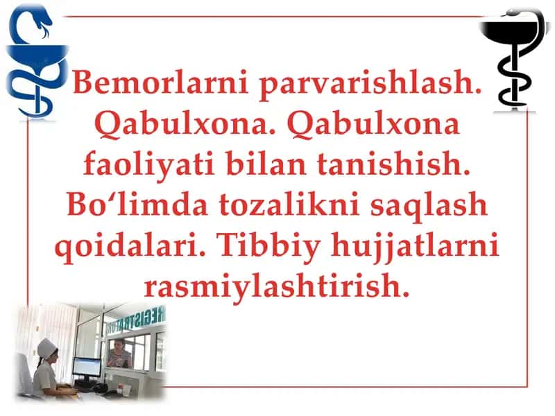 Bemorlarni parvarishlash