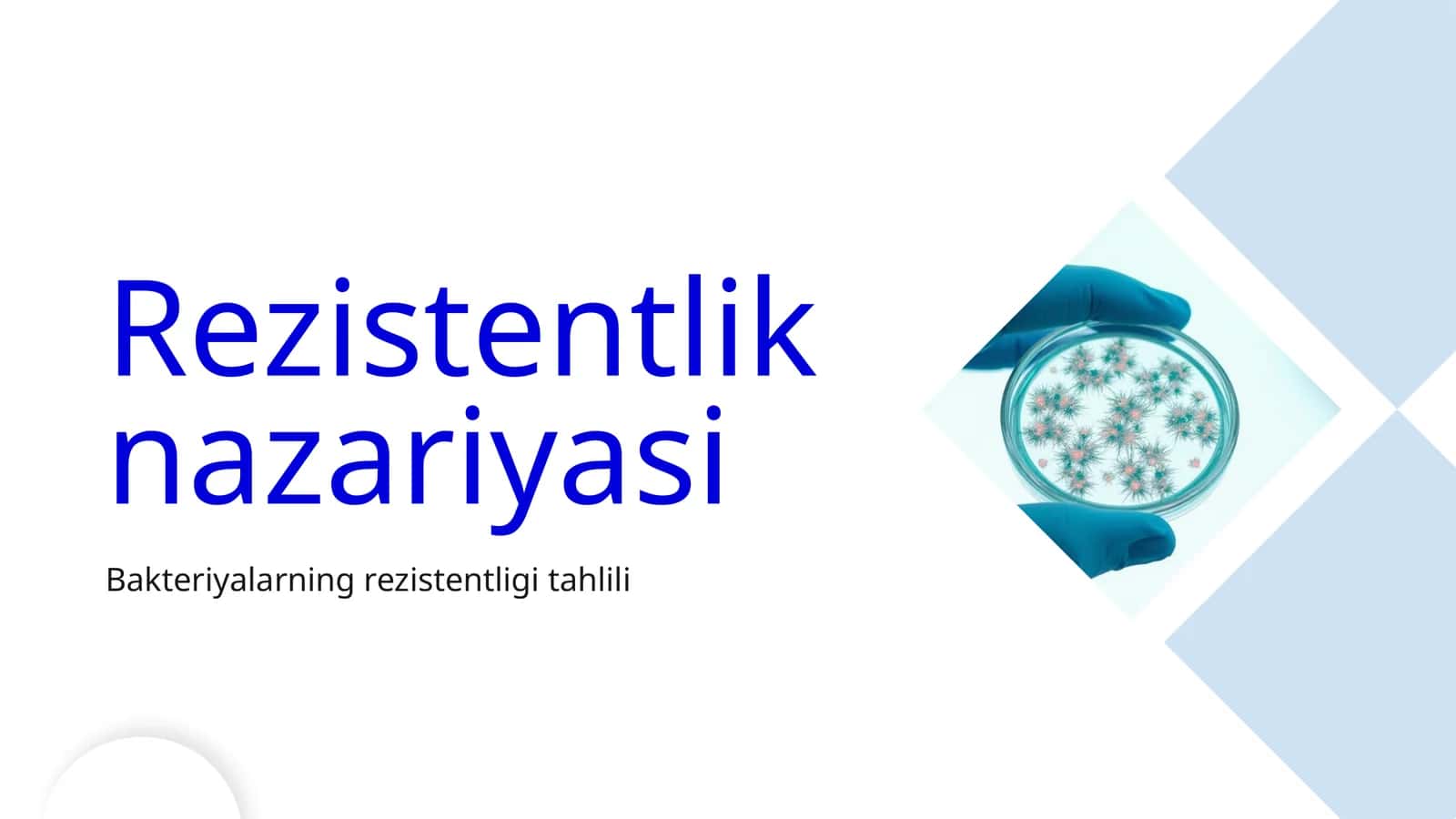 Rezistentlik nazariyasi