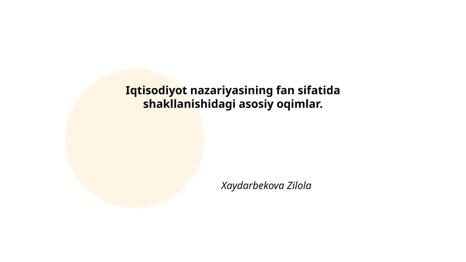 Merkantilizm nazariyasi