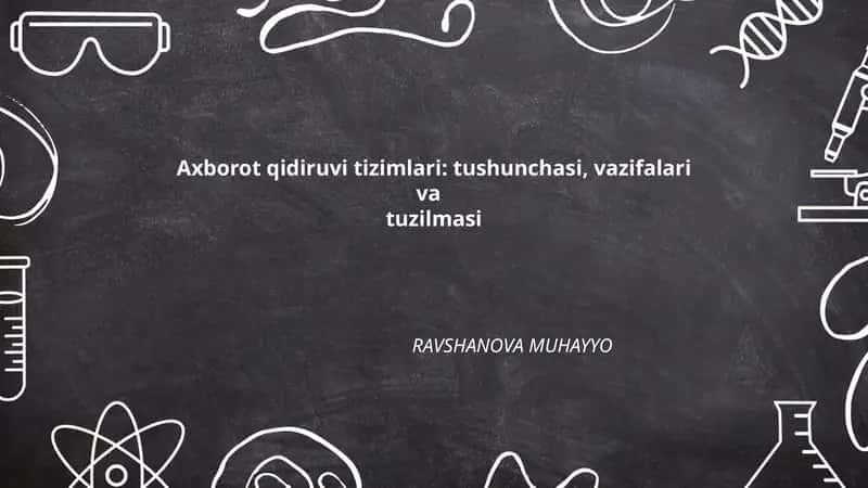 Axborot qidiruvi tizimlari
