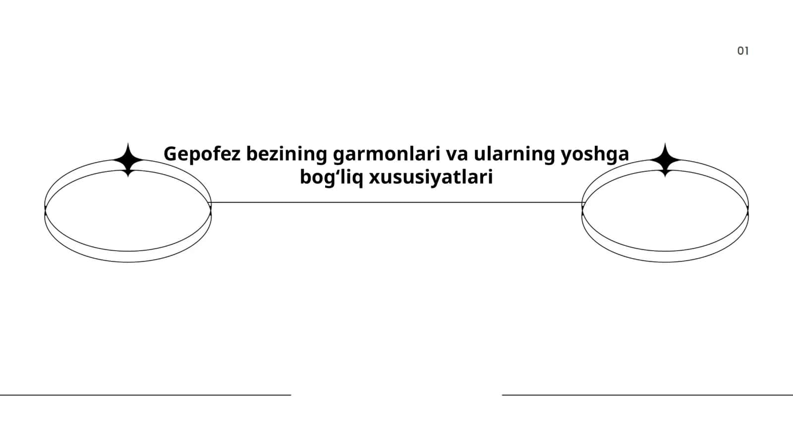 Gepofez bezining garmonlari va ularning yoshga bogʻliq xususiyatlari