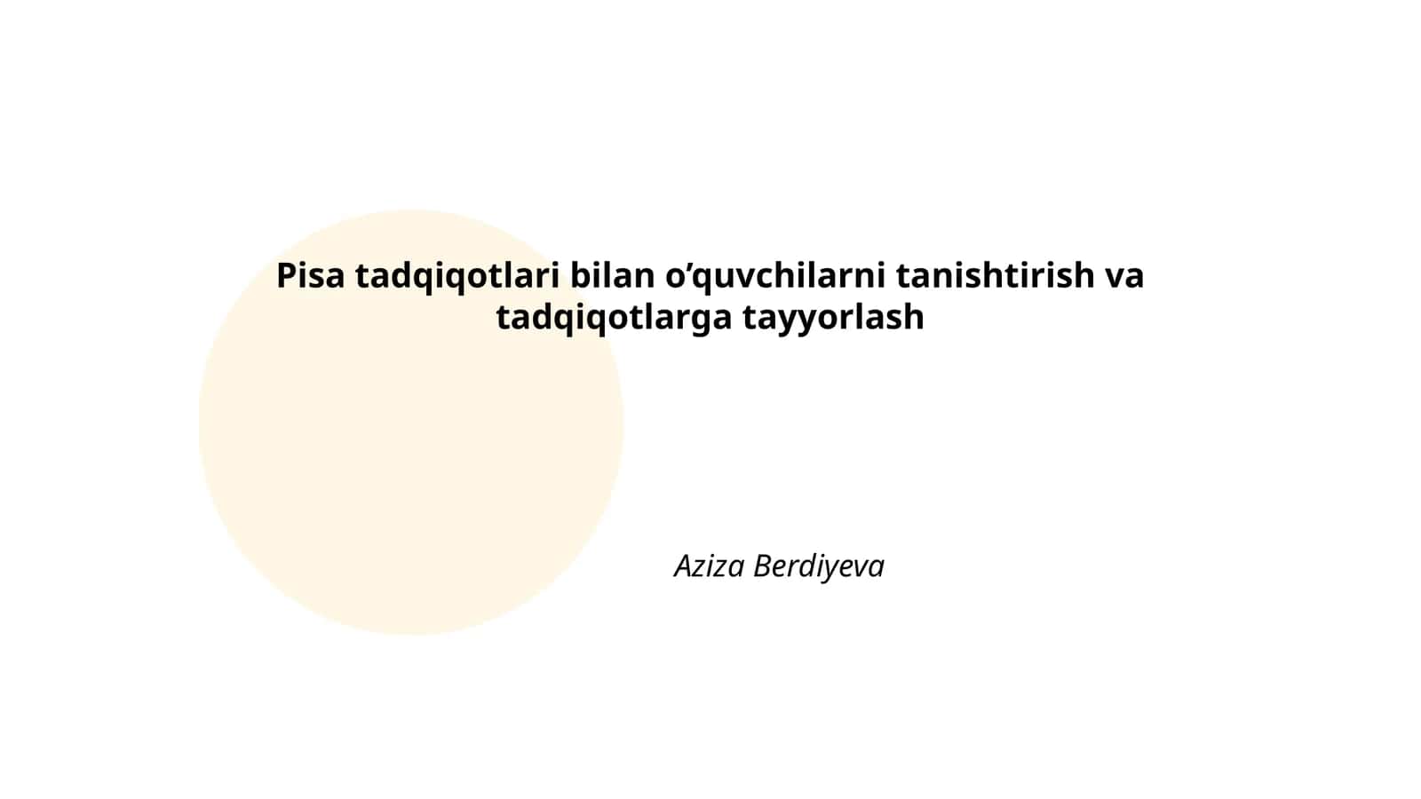 PISA tadqiqotlari