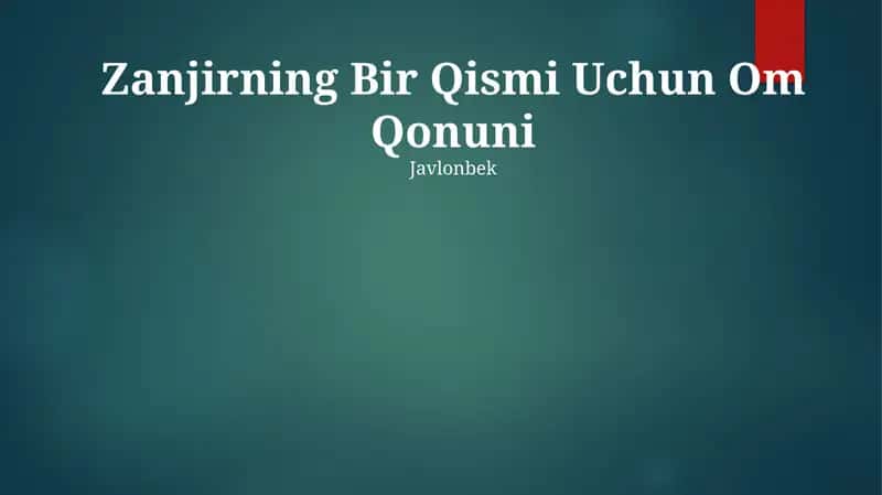 Om Qonuni