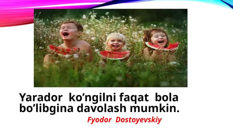 Maktabgacha yoshdagi bolalar psixik rivojlanish xususiyatlari