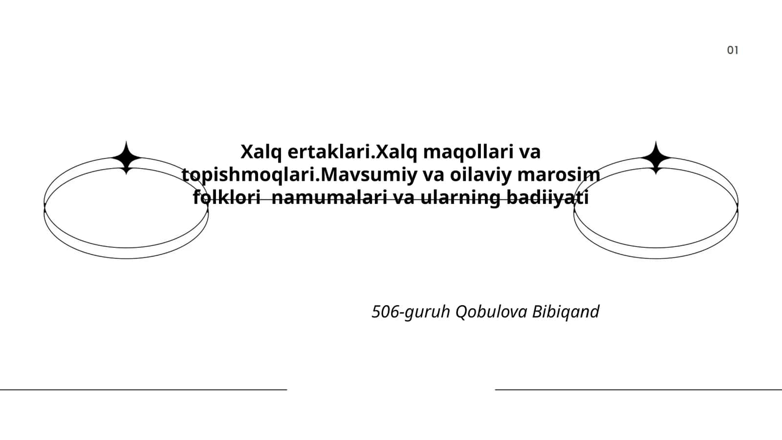 Xalq ertaklari.Xalq maqollari va topishmoqlari