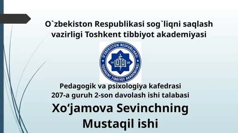 Xotira ma`lumotlarni mustahkamlash yo`llari usullari va vositalari
