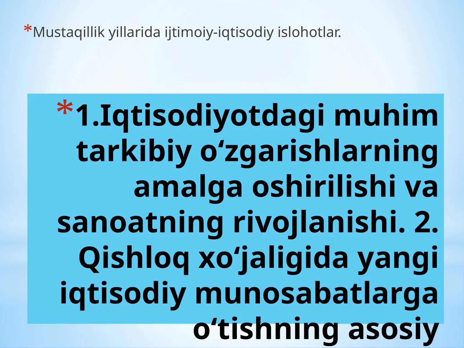 Faol ijtimoiy siyosat – aholini kuchli himoya qilish omili