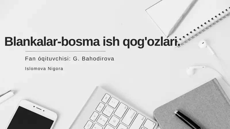 Ish qog'ozlari