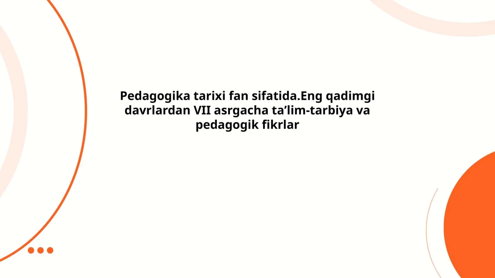 Qadimgi Misrda ta'lim-tarbiya tizimi