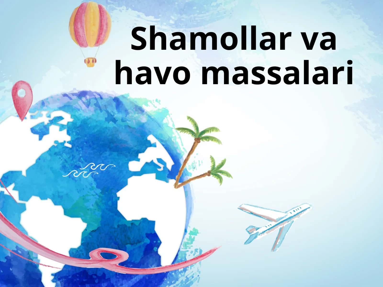 Shamollar va havo massalari