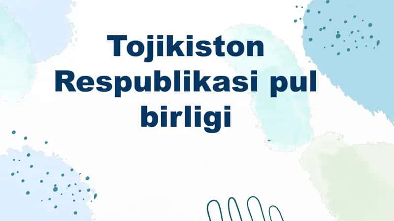 Tojikiston Respublikasi pul birligi