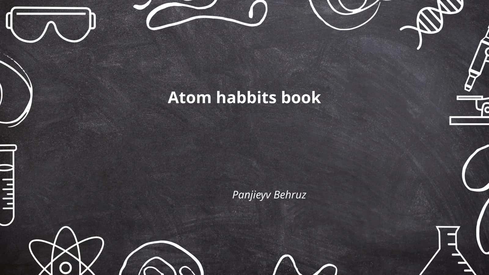 Atom habbits book