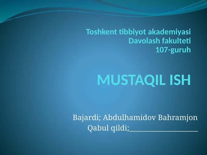 Jigar vame'da osti bezi anatomiya