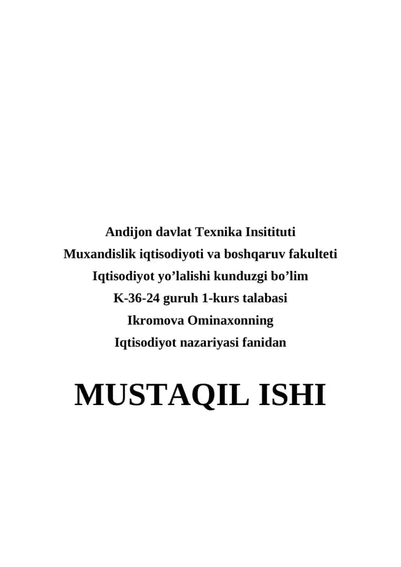 Kambag’allikni qisqartirish sohasidagi davlat siyosati