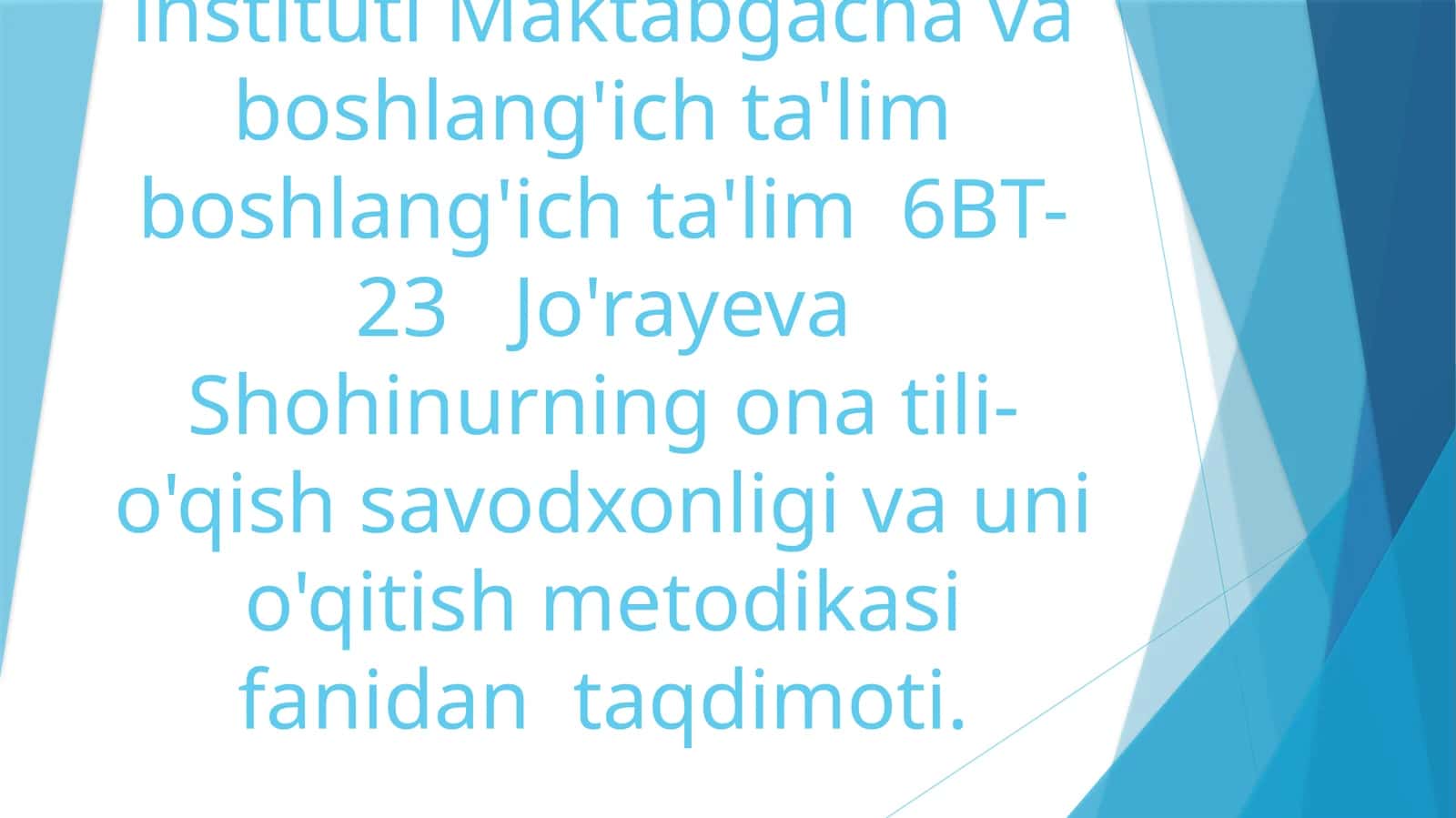 Mustaqil so'z turkumlari. Ularning ta'rifi va leksik-grammatik xususiyatlari, ma'no jihatdan turlari va ularning kategoriyalari