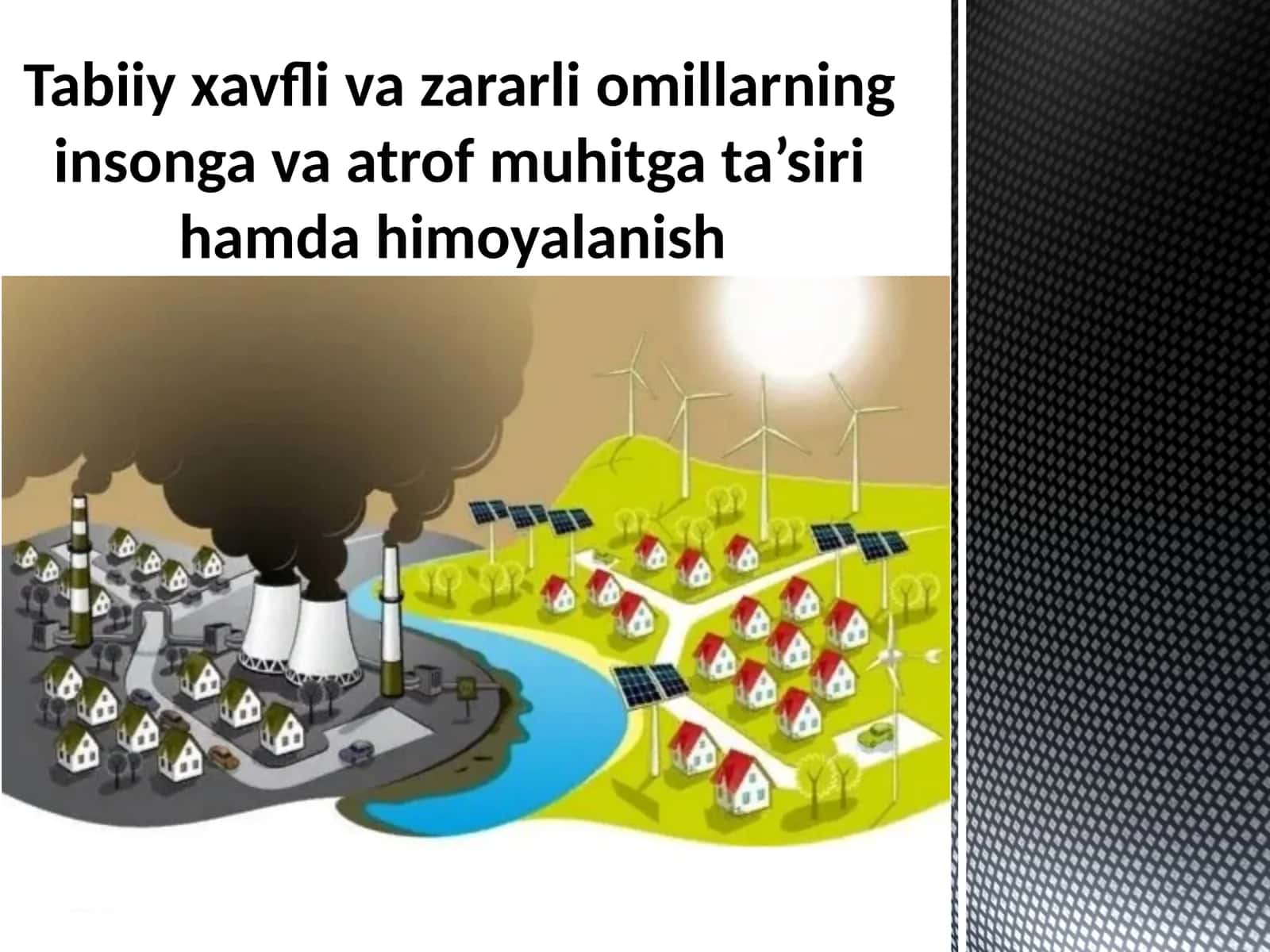 Atrof-muhit omillari va inson sog’lig’i
