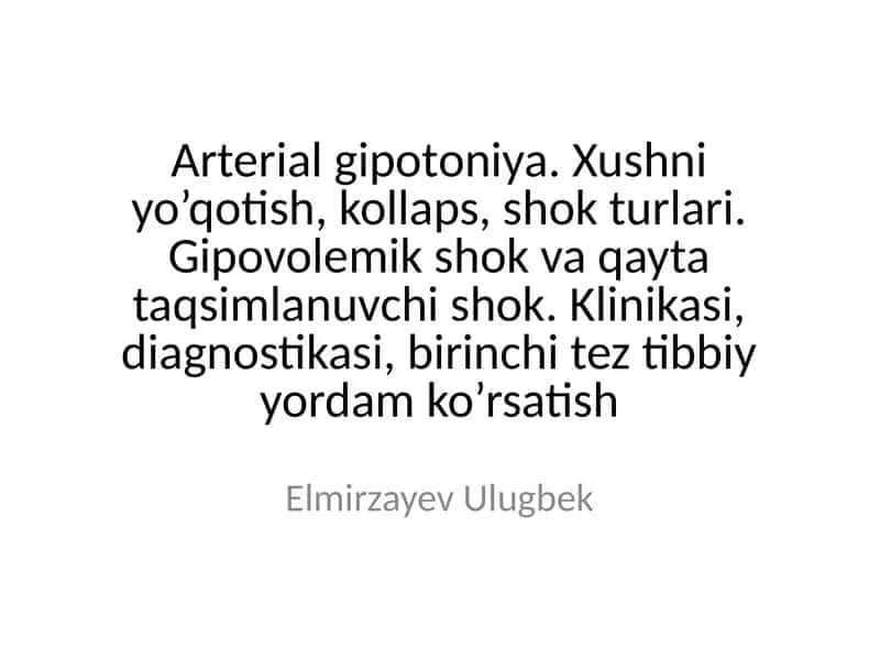 amaliy klinik