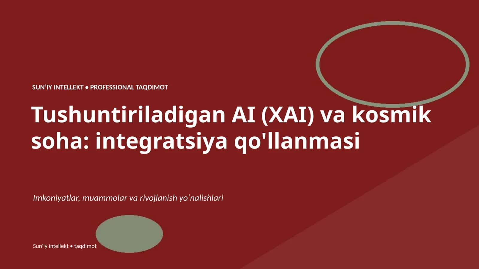 Tushuntiriladigan AI (XAI) va kosmik soha: integratsiya qo'llanmasi
