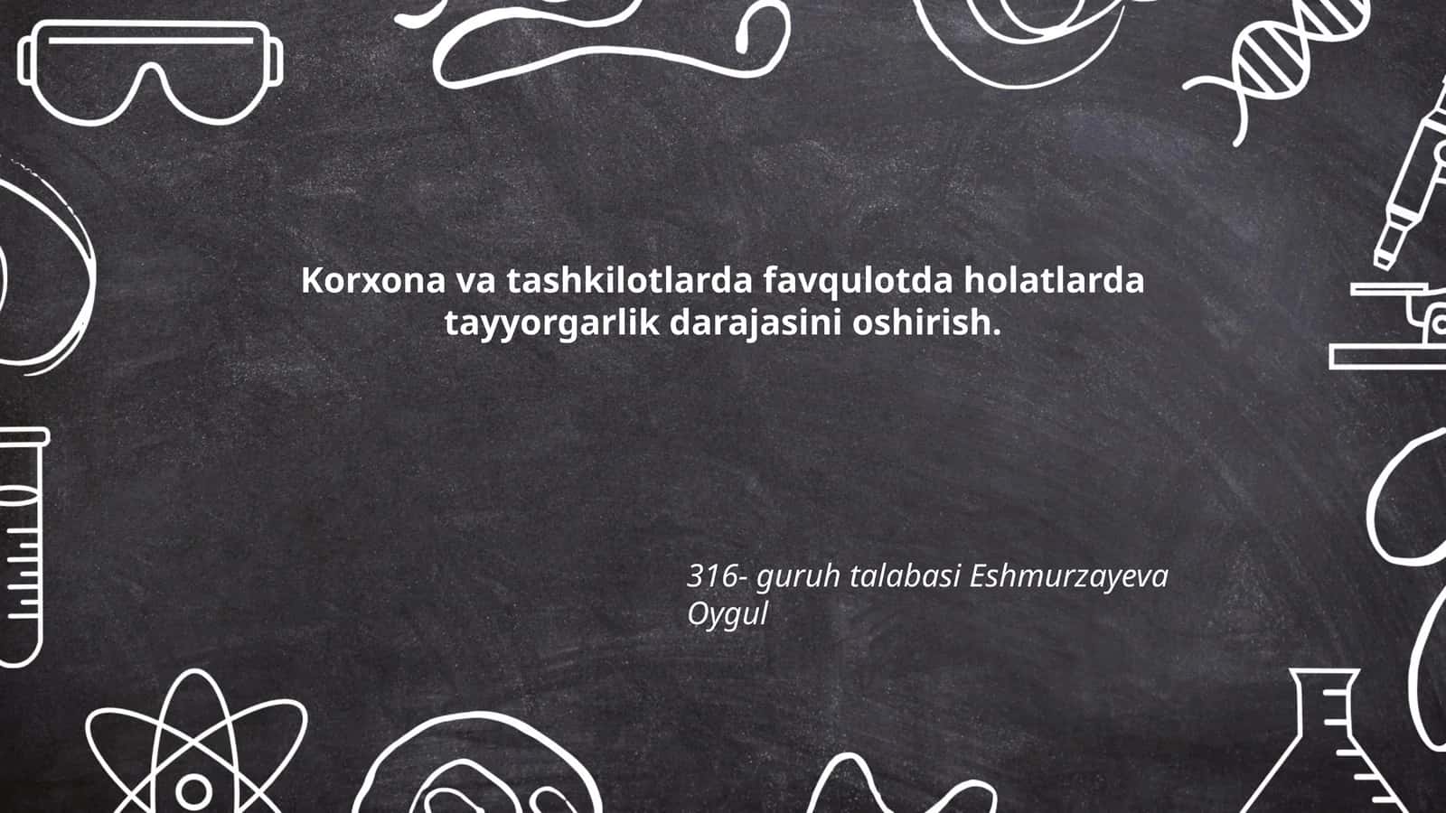 Korxona va Tashkilotlarda Tayyorgarlik Darajasini Oshirish