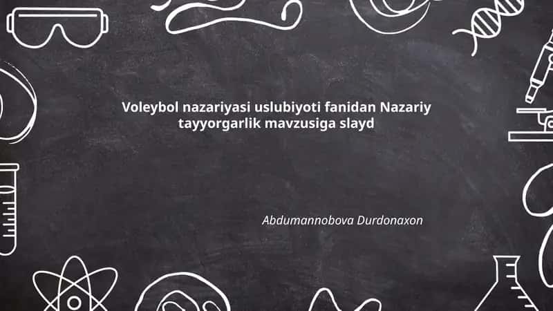 Nazariy tayyorgarlik voleybolda