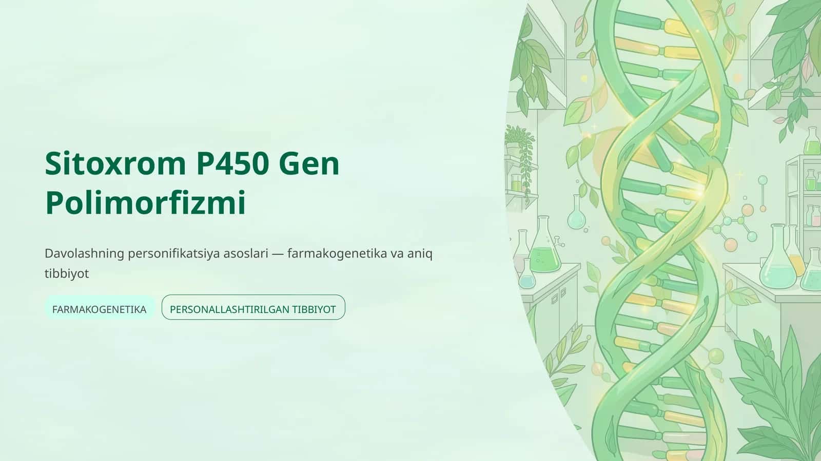 Sitoxrom P450 Gen Polimorfizmi