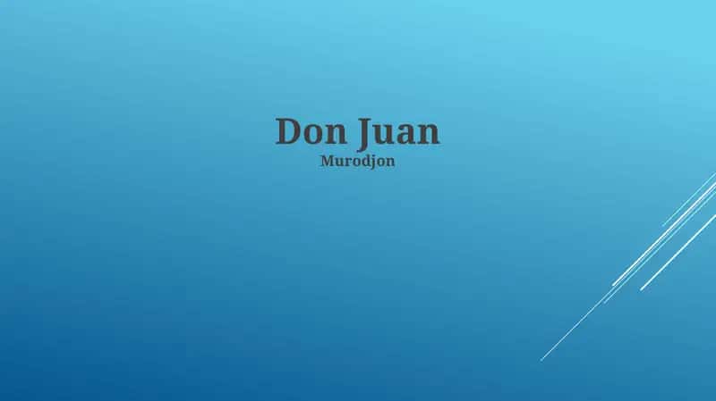 Don Juan