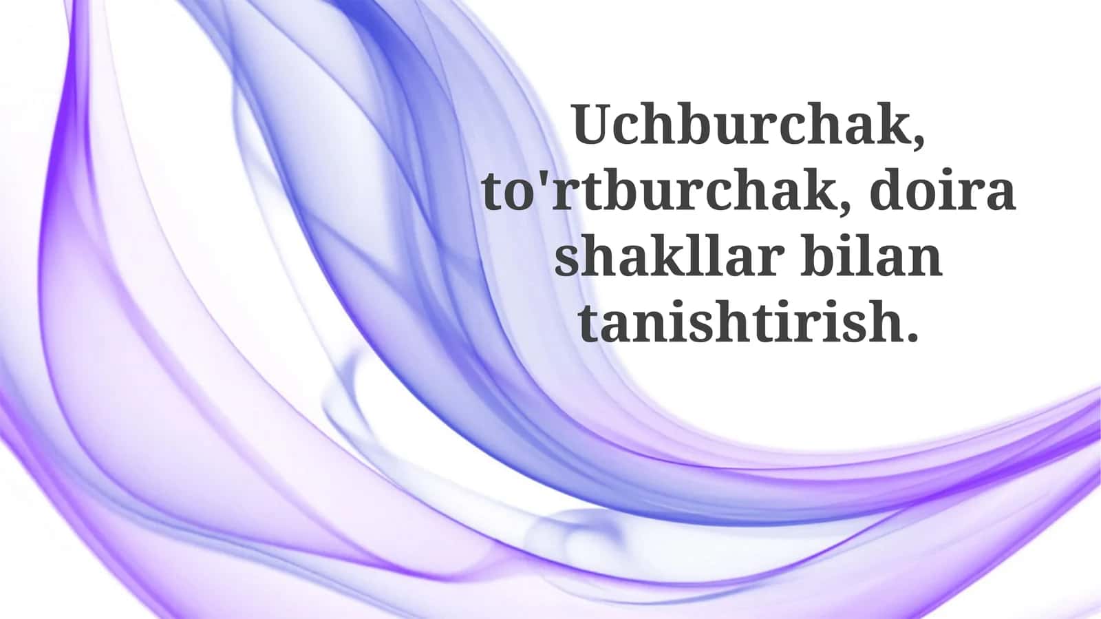 Uchburchak xossalari